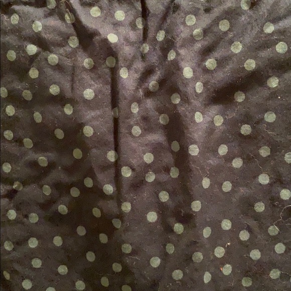 American Eagle Polka Dot Smock Tie Back Top - Picture 10 of 12